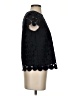 Milly 100% Polyester Black Short Sleeve T-Shirt Size P (petite) - photo 4