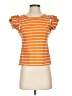 Habitual Orange Short Sleeve Top Size 14 - photo 1