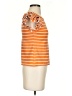 Habitual Orange Short Sleeve Top Size 14 - photo 4
