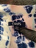 Chaps 100% Cotton Blue Long Sleeve Blouse Size M - photo 4