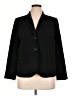 JM Collection 100% Polyester Black Blazer Size 16 (petite) - photo 1