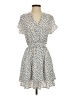 Sienna Sky 100% Polyester Print Blue Casual Dress Size S - photo 1