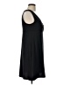 Gerry Solid Black Casual Dress Size L - photo 4