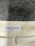 Vestique Solid Ivory Casual Pants Size M - photo 4