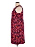Lands' End 100% Elastane Paisley Red Cocktail Dress Size 16 (petite) - photo 5
