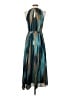 Paper Crown 100% Polyester Teal Cocktail Dress Size 2 - photo 2