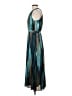 Paper Crown 100% Polyester Teal Cocktail Dress Size 2 - photo 5