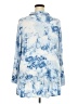 New Directions Blue Long Sleeve Blouse Size 3X - photo 2