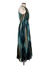 Paper Crown 100% Polyester Teal Cocktail Dress Size 2 - photo 4