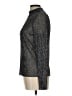 Chelsea28 Metallic Silver Long Sleeve Top Size L - photo 5