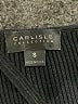 Carlisle Black Short Sleeve Top Size S - photo 7