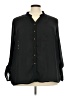 Cato 100% Polyester Black Long Sleeve Blouse Size 26 - 28 - photo 1