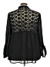 Cato 100% Polyester Black Long Sleeve Blouse Size 26 - 28 - photo 2
