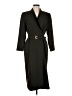 Kasper A.S.L. Black Trenchcoat Size 8 Petite - photo 1