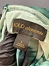 Bold Elements Print Green Cocktail Dress Size L - photo 4