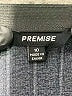 PREMISE Stripes Black Formal Skirt Size 10 - photo 4