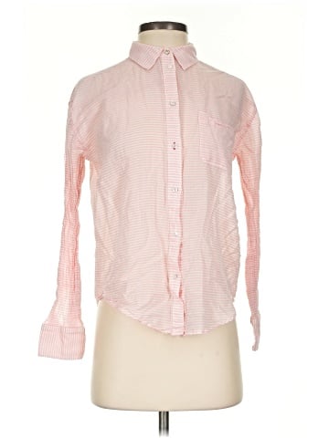 Elizabeth and James Long Sleeve Button-Down Shirt (view 1)