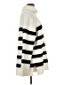 Nine West Stripes Ivory Turtleneck Sweater Size L - photo 4