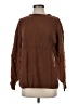 Prettygarden 100% Acrylic Brown Turtleneck Sweater Size S - photo 1