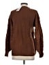 Prettygarden 100% Acrylic Brown Turtleneck Sweater Size S - photo 2