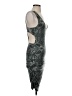 Tart Graphic Silver Cocktail Dress Size XS - photo 4