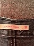 Levi's 100% Cotton Black Jeans Size 27 waist - photo 7