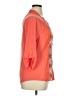 One World Orange 3/4 Sleeve Blouse Size XL - photo 4