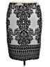 Cato Paisley Gray Formal Skirt Size XL - photo 2