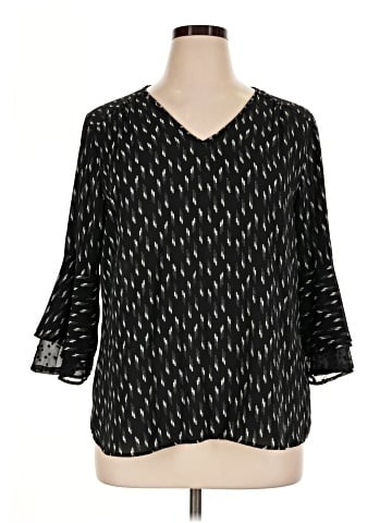 Van Heusen 3/4 Sleeve Blouse (view 1)