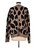 Olivaceous Animal Print Brown Pullover Sweater Size M - photo 2