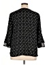 Van Heusen 100% Polyester Black 3/4 Sleeve Blouse Size XL - photo 2