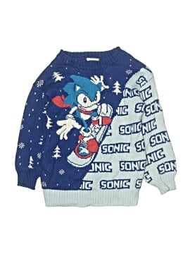 Sonic The Hedgehog Pullover Sweater (view 1)