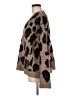 Olivaceous Animal Print Brown Pullover Sweater Size M - photo 5