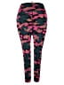 Pop Fit Camo Multi Color Pink Active Pants Size 4XL - photo 2