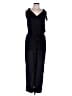 J.Crew 100% Polyester Solid Black Jumpsuit Size M - photo 1