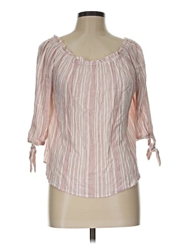 Mustard Seed 3/4 Sleeve Blouse (view 1)