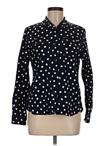Ines de la Fressange for Uniqlo Long Sleeve Polo (view 1)
