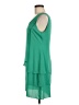 BCBGMAXAZRIA 100% Polyester Solid Green Cocktail Dress Size 6 - photo 5
