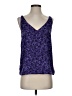 A New Day 100% Polyester Purple Sleeveless Blouse Size S - photo 1