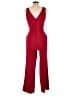 Crystal Sky Solid Red Jumpsuit Size M - photo 2