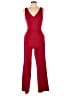 Crystal Sky Solid Red Jumpsuit Size M - photo 1