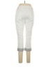 Coldwater Creek Chevron-herringbone Ivory Jeans Size 10 - photo 2