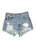 Levi's 100% Cotton Blue Denim Shorts Size 26 waist - photo 1