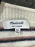 Madewell 100% Cashmere Stripes Ivory Cashmere Pullover Sweater Size XXS - photo 7