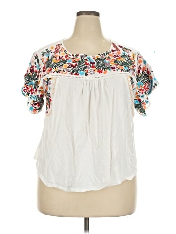 Tiny Short Sleeve Blouse (view 1)