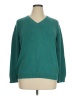 St. John's Bay Solid Teal Pullover Sweater Size 1X - photo 1