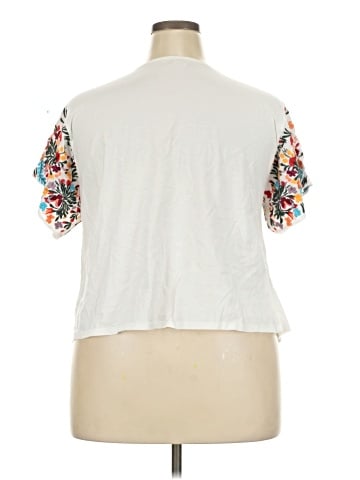 Tiny Short Sleeve Blouse (view 2)