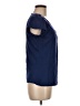 Apt. 9 Blue Short Sleeve Blouse Size M - photo 4
