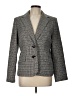 Jones Studio 100% Polyester Houndstooth Gray Blazer Size 12 - photo 1
