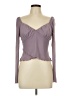 Kirious Purple Long Sleeve Top Size L - photo 1